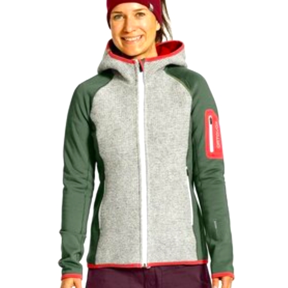 ORTOVOX Damen Fleece Plus Jacket W Weste ORTOVOX Damen Fleece Plus Jacket W Weste